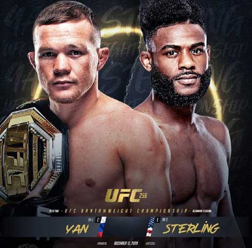 Бой Петр Ян - Алжамейн Стерлинг возглавит турнир на UFC 256